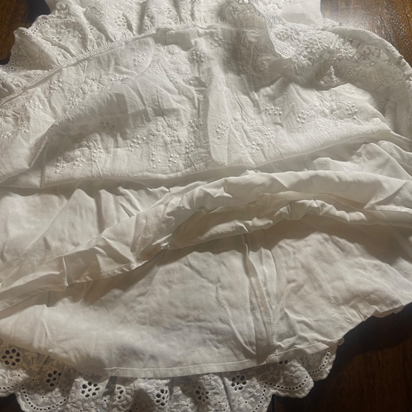 NWOT Morning in Mallorca White Eyelet Mini by Lulus - Picture 6 of 8